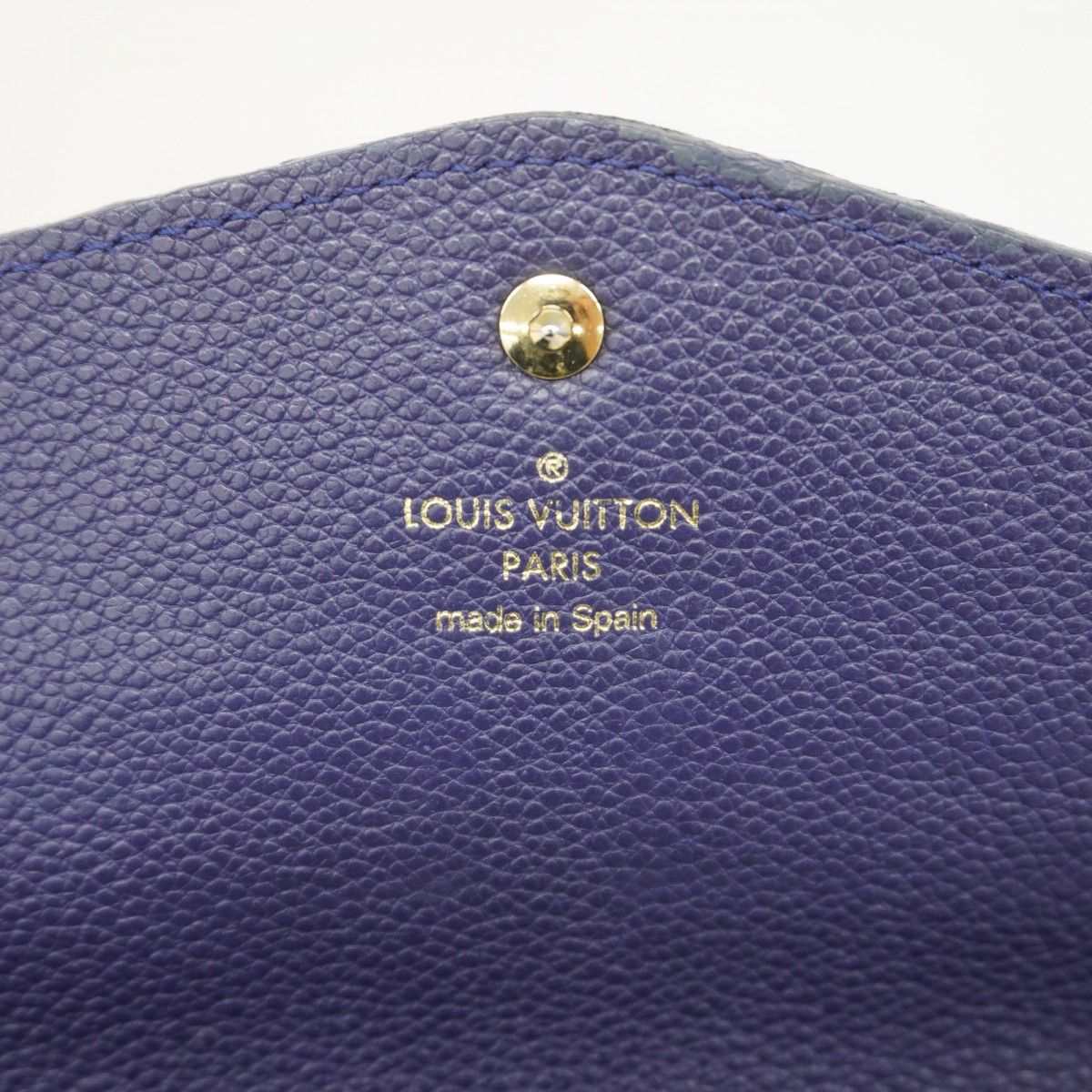 Louis Vuitton Wallet Monogram Empreinte Portefeuille Curies Celeste — view 4