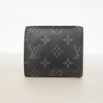 Louis Vuitton Wallet Monogram Eclipse Portefeuille Marco NM Black — view 8