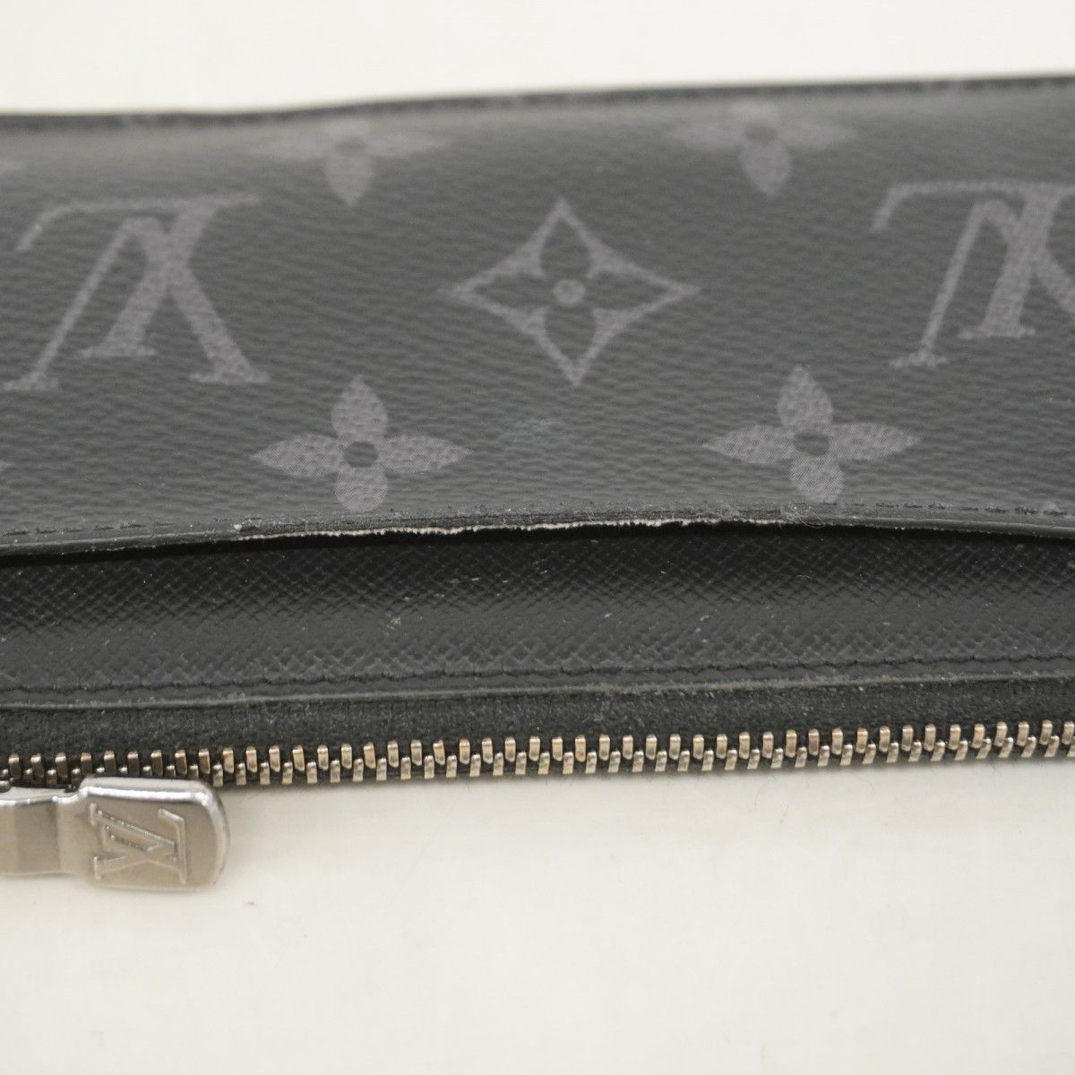 Louis Vuitton Coin Case Monogram Eclipse Card Holder Black — view 7