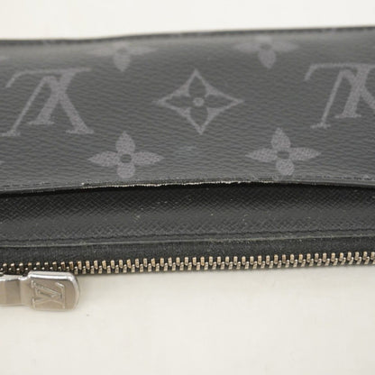 Louis Vuitton Coin Case Monogram Eclipse Card Holder Black — view 7