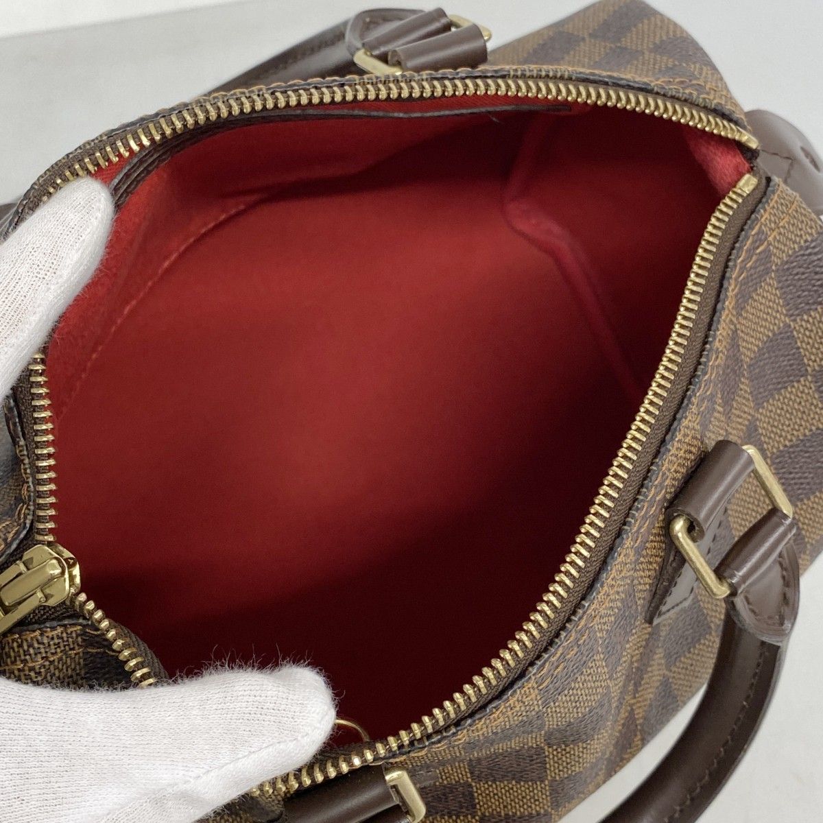 Louis Vuitton Handbag Damier Speedy 25 Ebene — view 4