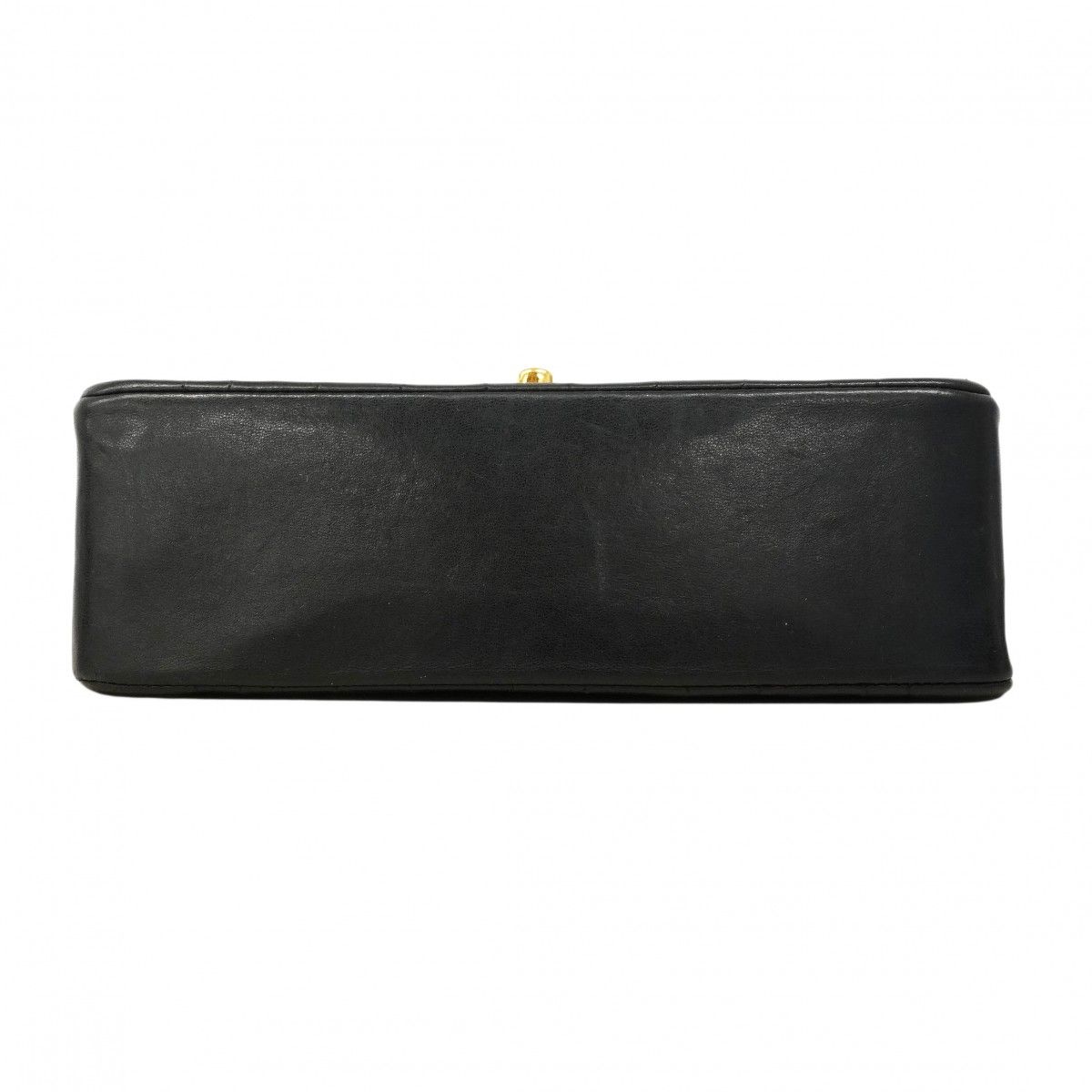 Chanel Shoulder Bag Diana Lambskin Black Gold — view 3