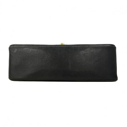 Chanel Shoulder Bag Diana Lambskin Black Gold — view 3