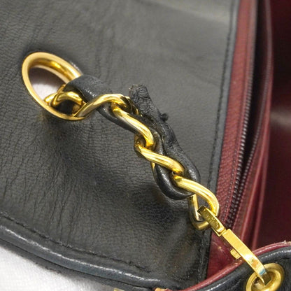 Chanel Shoulder Bag Diana Lambskin Black Gold — view 8