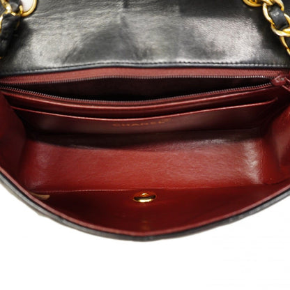 Chanel Shoulder Bag Diana Lambskin Black Gold — view 4