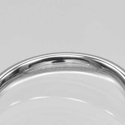 Tiffany & Co Curved Band Platinum Diamond Ring — view 4