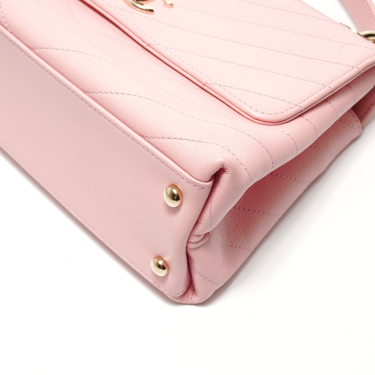 Chanel Shoulder Bag Stitch Top Handle 2-Way — view 6