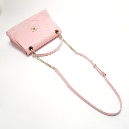 Chanel Shoulder Bag Stitch Top Handle 2-Way — view 8