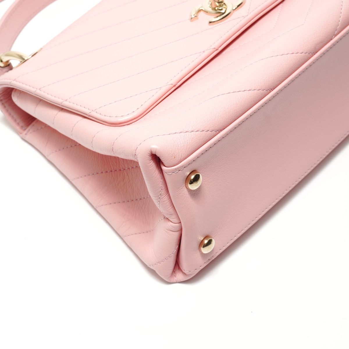 Chanel Shoulder Bag Stitch Top Handle 2-Way — view 5