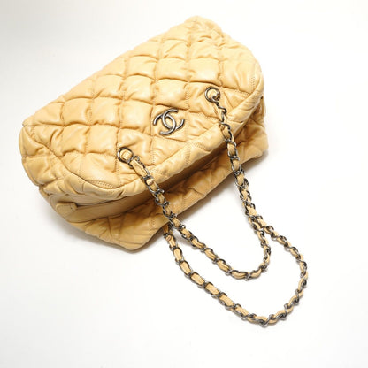 Chanel Shoulder Bag Bubble Quilt Chain — view 8