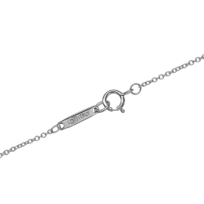 Tiffany & Co Open Atlas White Gold Diamond Necklace — view 7