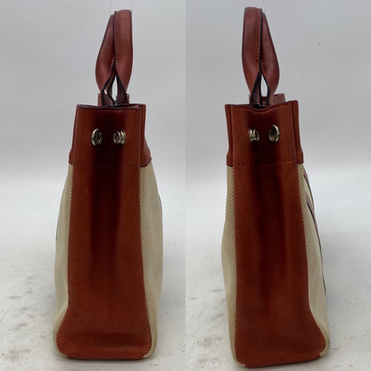 Hermes Handbag Fourre Tout PM Half Leather Tote Travel Business — view 6