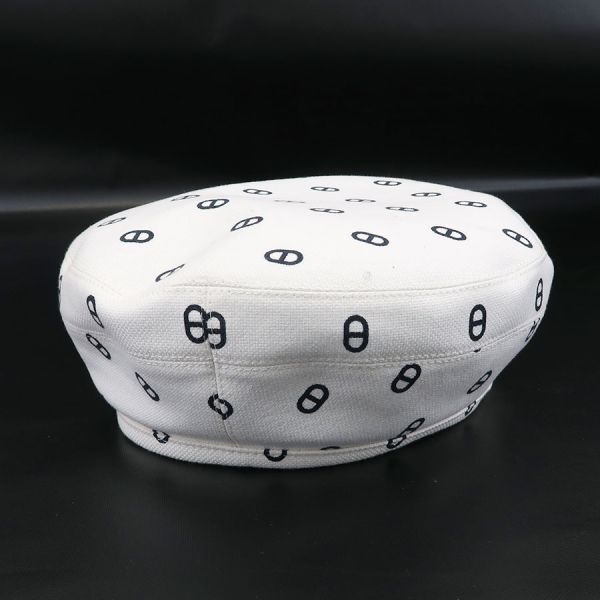 Hermes Beret Hat White — view 3
