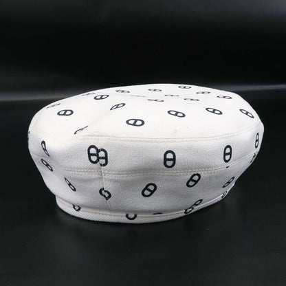 Hermes Beret Hat White — view 3