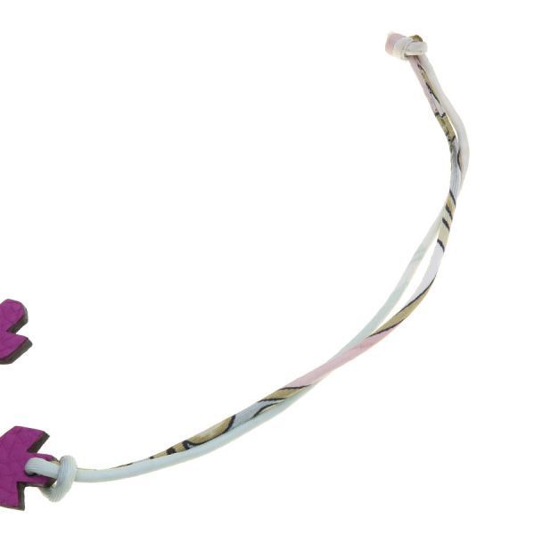 Hermes Petit Ash Charm Snowflake Keychain — view 5