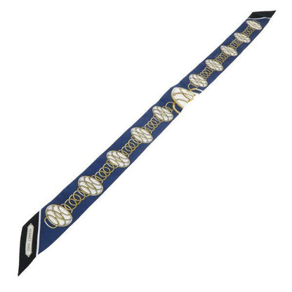 Hermes Twilly Scarf Blue — view 2
