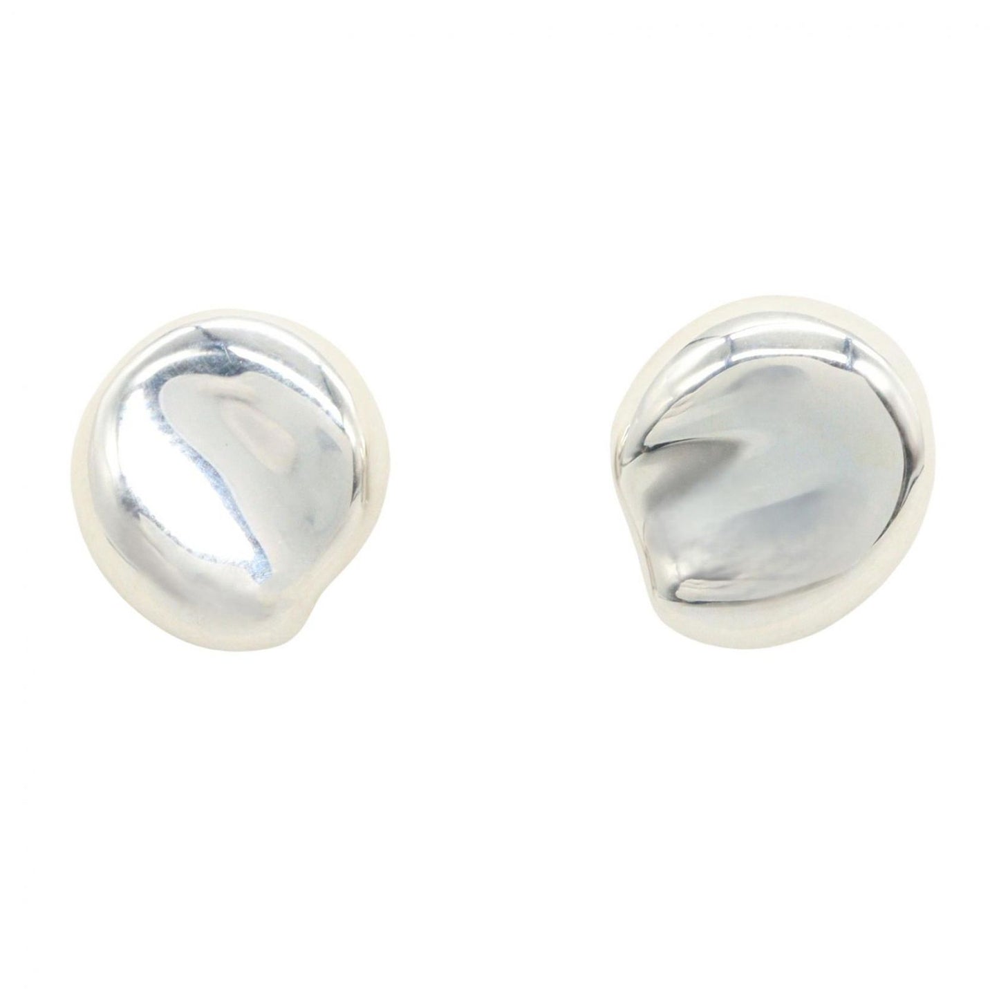 Tiffany & Co Earrings Nugget 925 Sterling Silver
