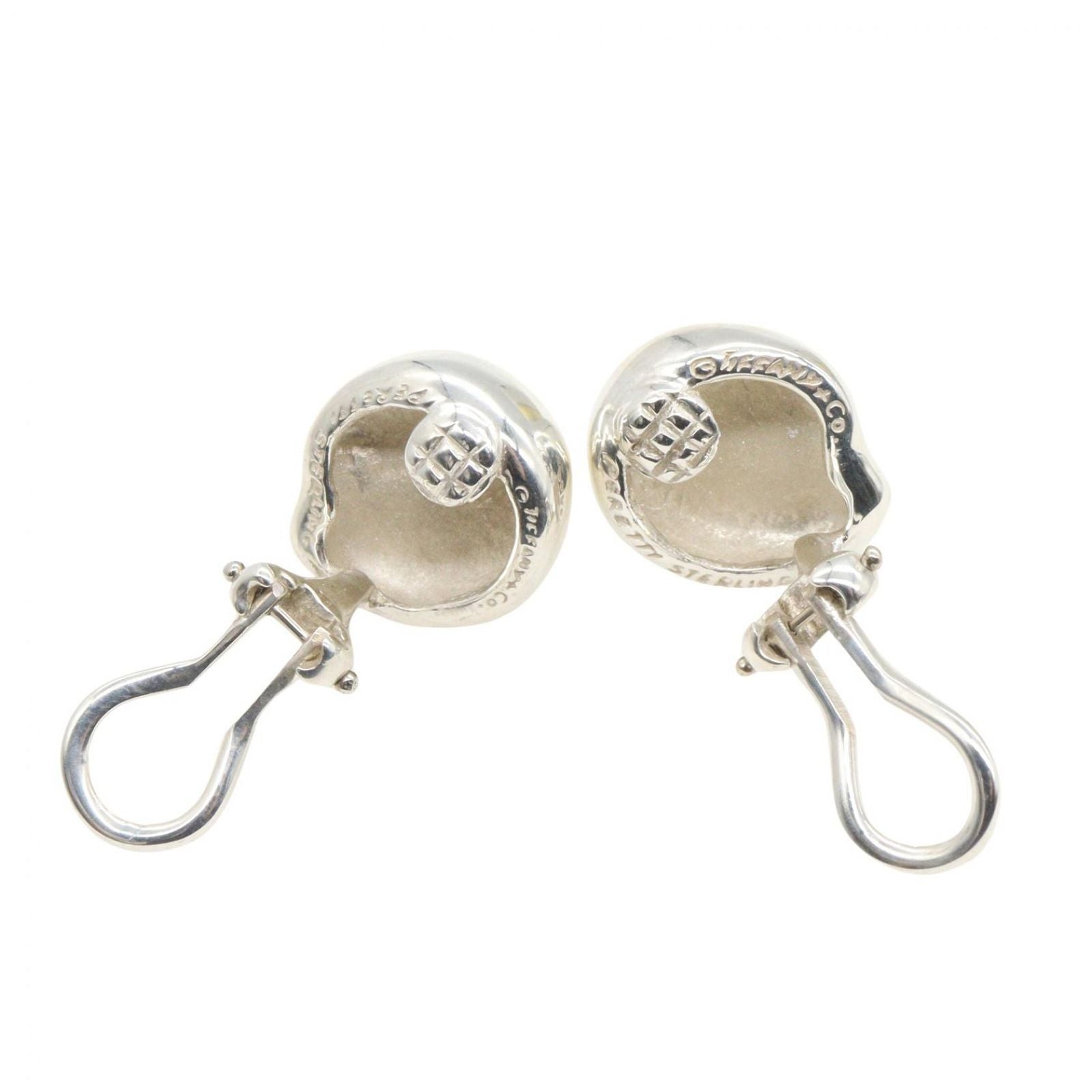 Tiffany & Co Earrings Nugget 925 Sterling Silver — view 3