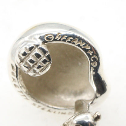 Tiffany & Co Earrings Nugget 925 Sterling Silver — view 4