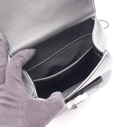 Dior Backpack Gallop Black Leather Saddle Mini — view 3