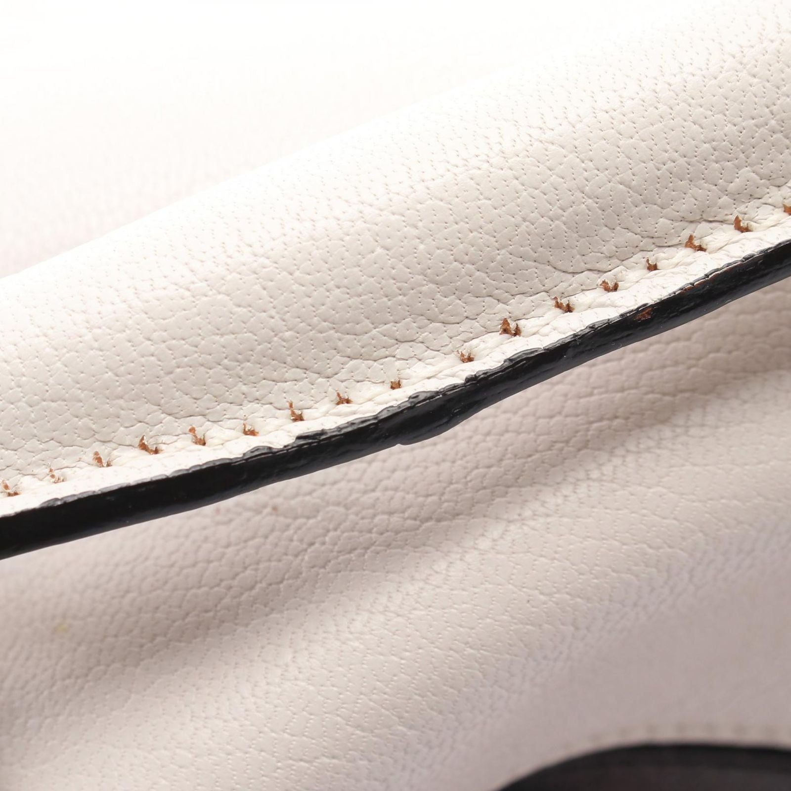 Loewe Handbag Puzzle Bag White Red Black Leather — view 7
