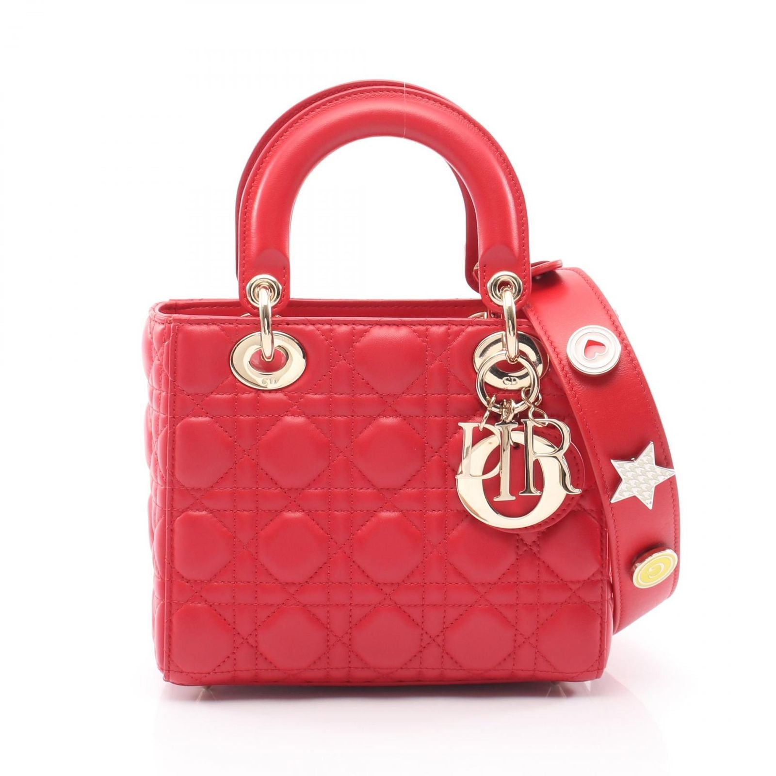 Dior le Handbag Lady Dior MY Abcdior Lady Dior le Smo le Cannage 2-Way