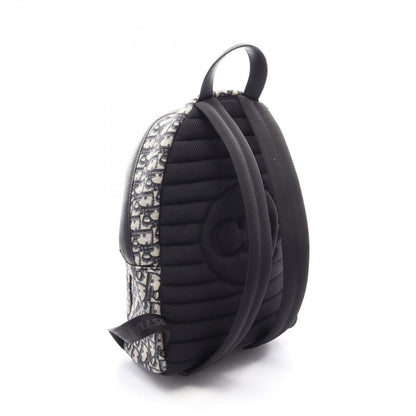 Dior Backpack Rider Blue Jacquard Kids Navy Canvas Leather — view 2