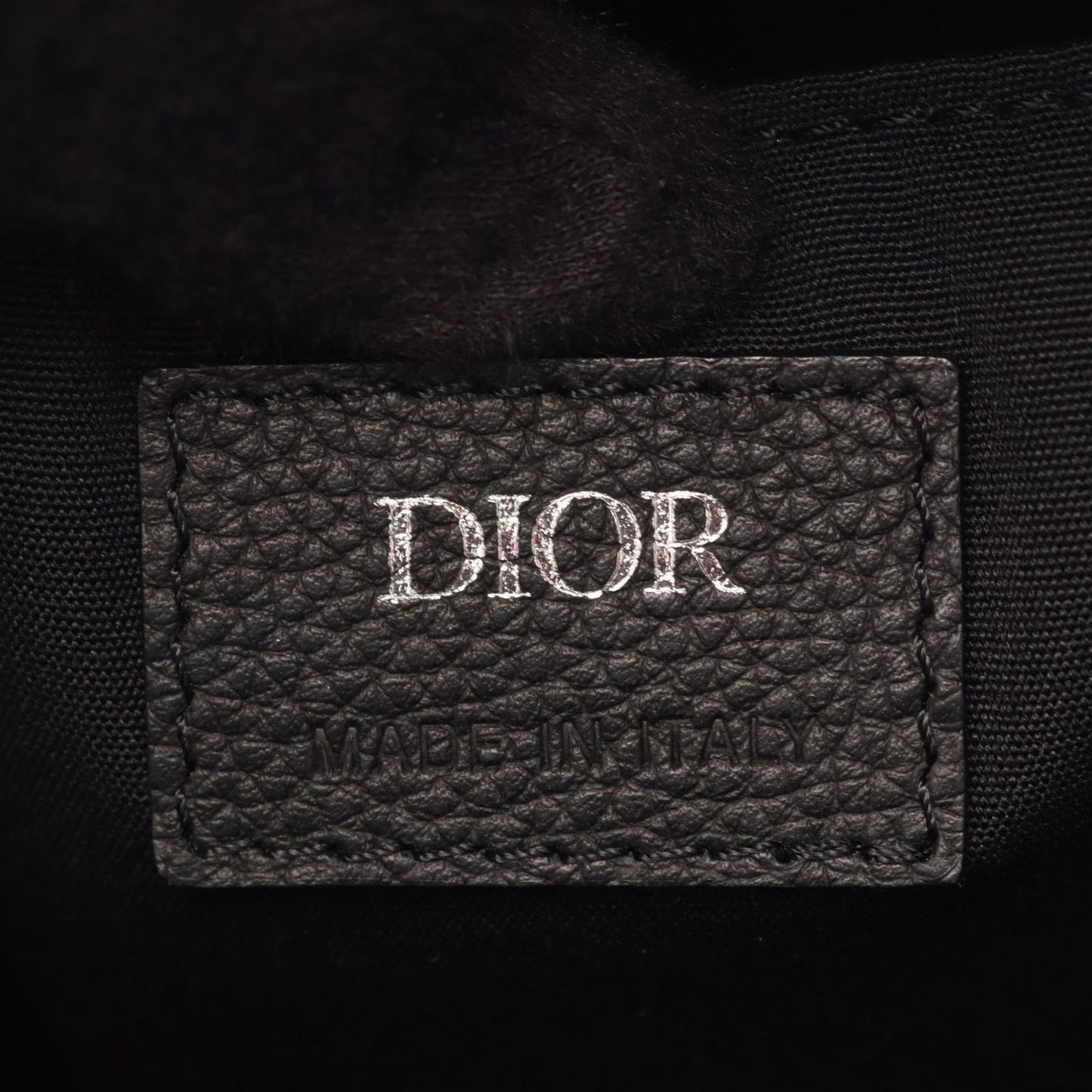 Dior Backpack Rider Blue Jacquard Kids Navy Canvas Leather — view 4