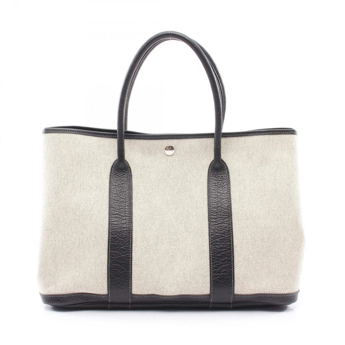Hermes Tote Garden Party PM Ecru Black