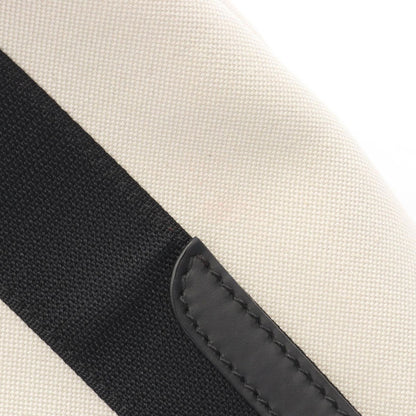 Balenciaga Tote Navy Cabas S Natural Black Canvas Leather — view 7