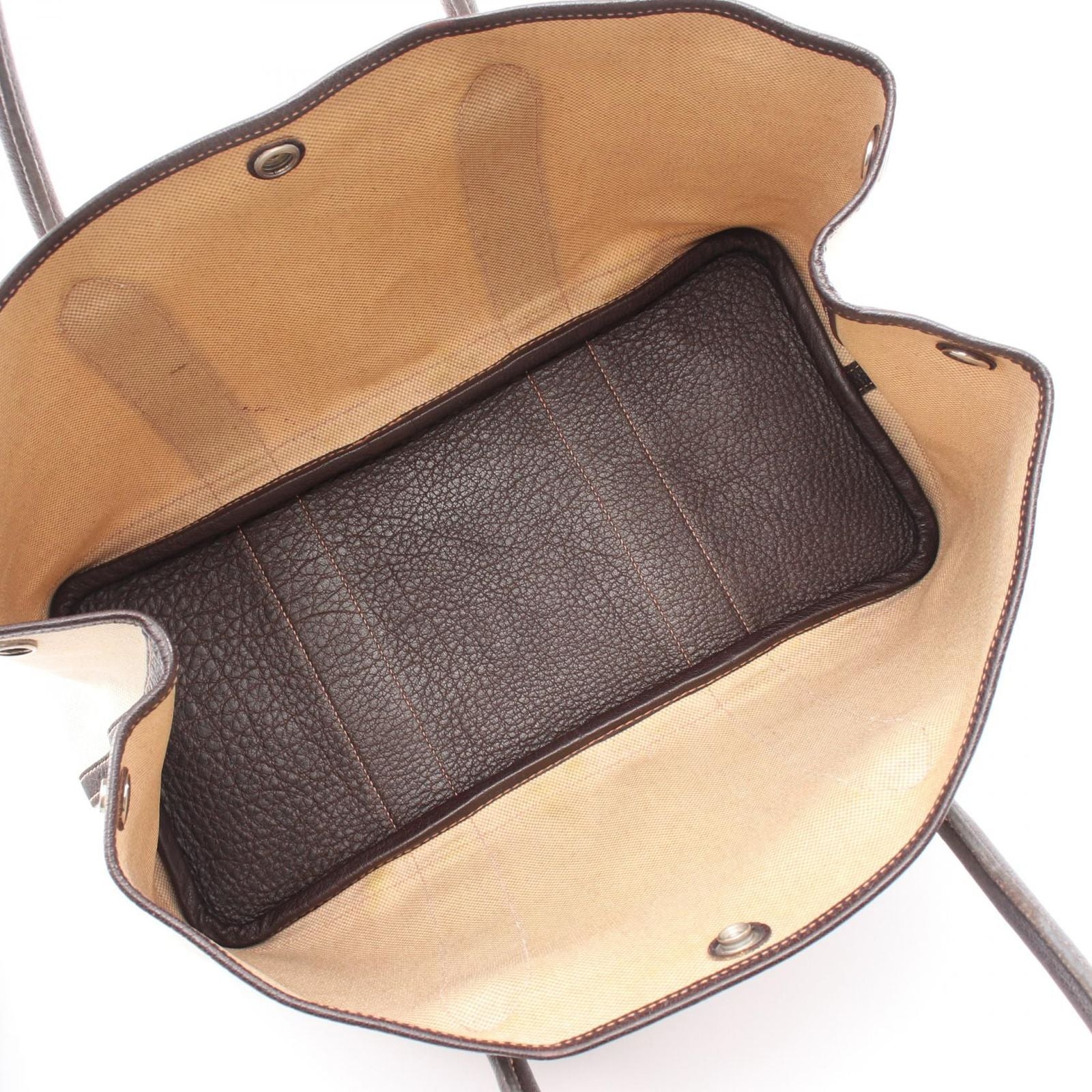 Hermes Tote Garden Party PM Ecru Ebene — view 3