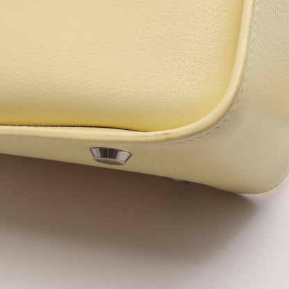 Balenciaga Shoulder Bag North South 2-Way Pastel Yellow Leather Tool 2.0 Small — view 8