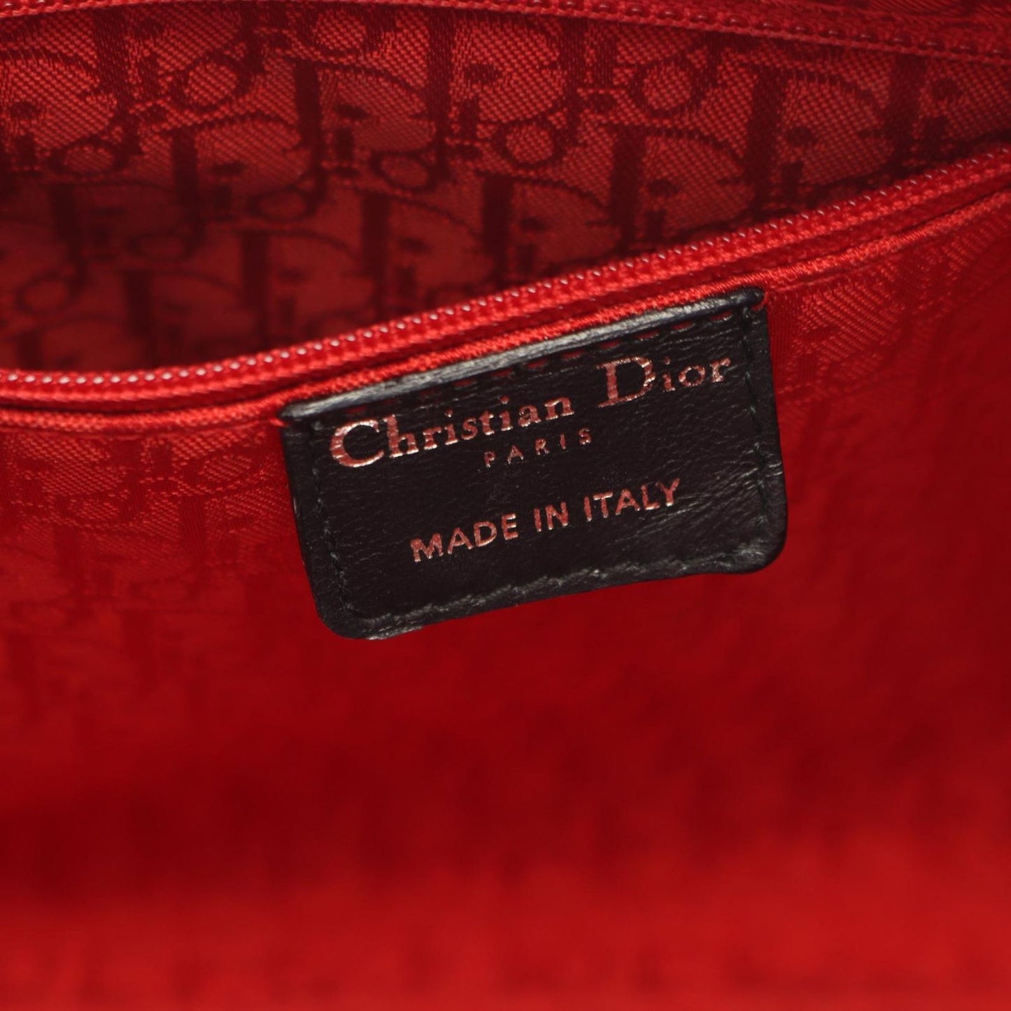 Dior Handbag Lady Dior Large Cannage Black Leather Lady Dior 2-Way Tote — view 4
