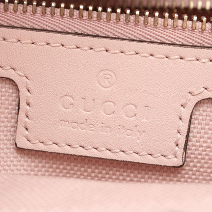 Gucci Tote GG Emblem Guccissima Light Pink Leather — view 4