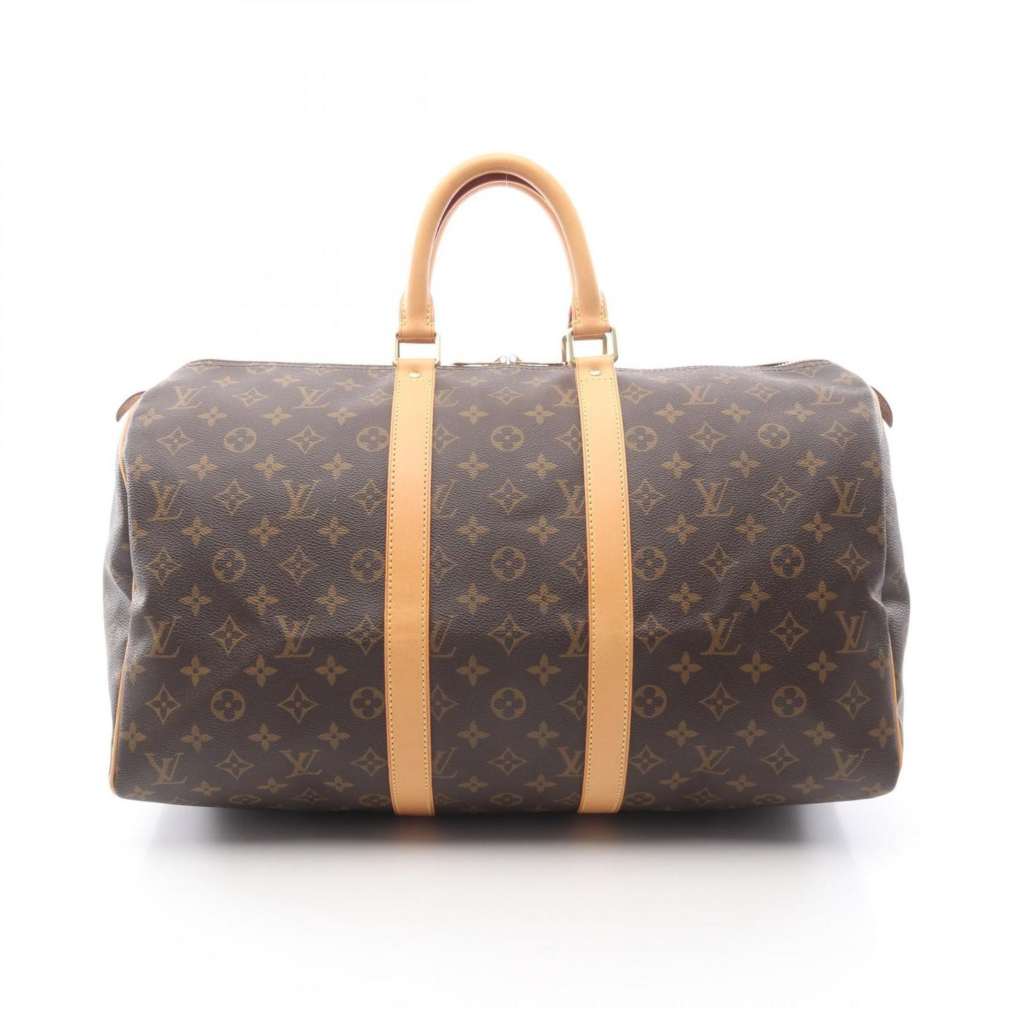 Louis Vuitton Boston Bag Keepall 45 Monogram Canvas Leather