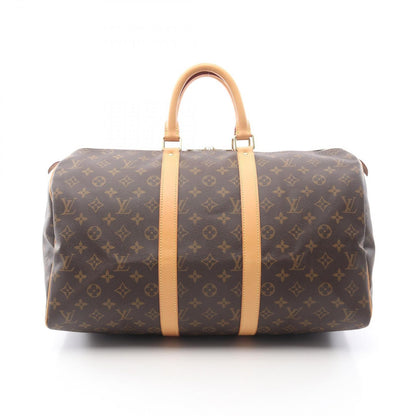 Louis Vuitton Boston Bag Keepall 45 Monogram Canvas Leather