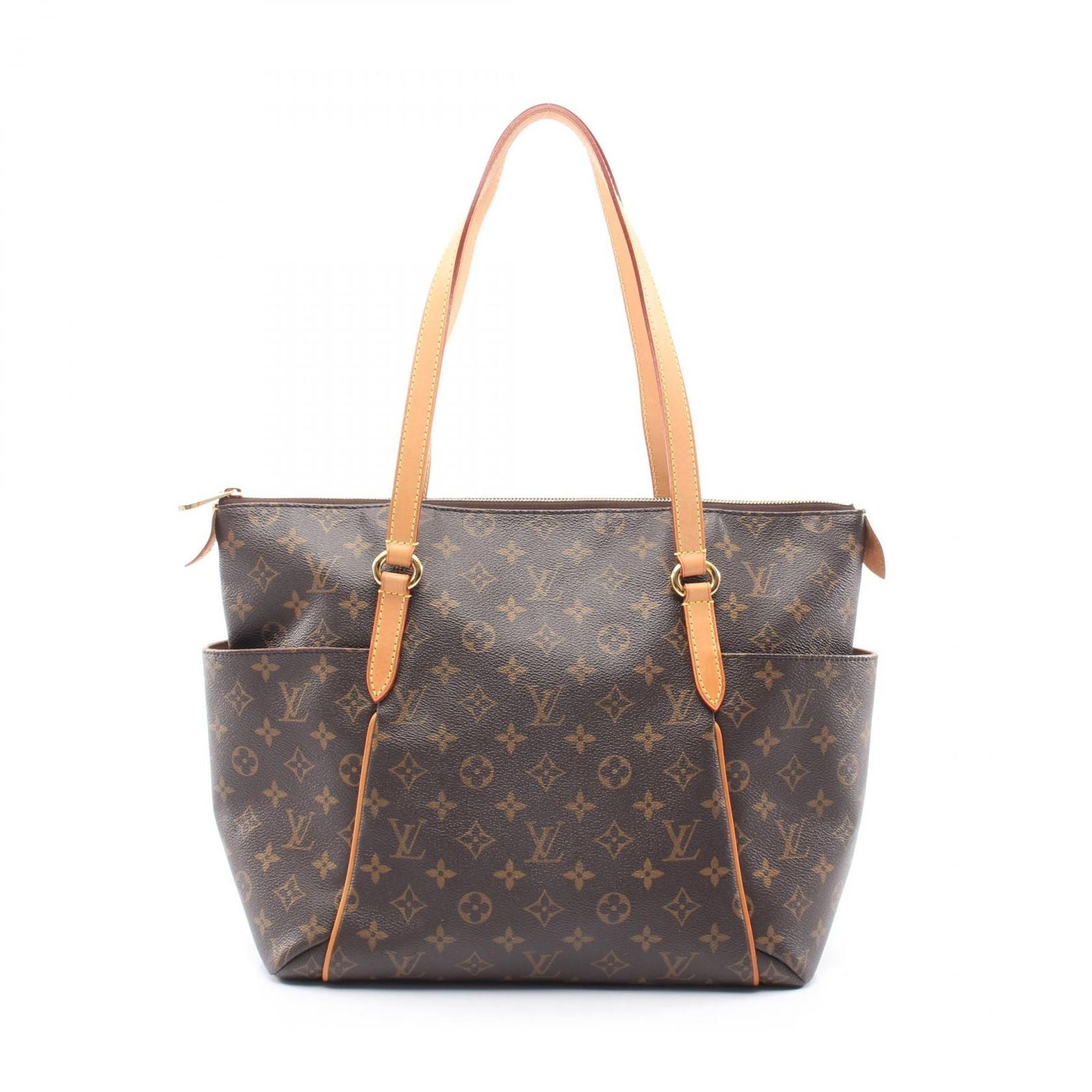 Louis Vuitton Tote Totally MM Monogram Canvas Leather