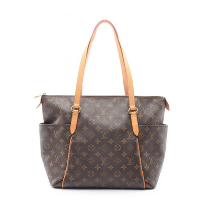 Louis Vuitton Tote Totally MM Monogram Canvas Leather