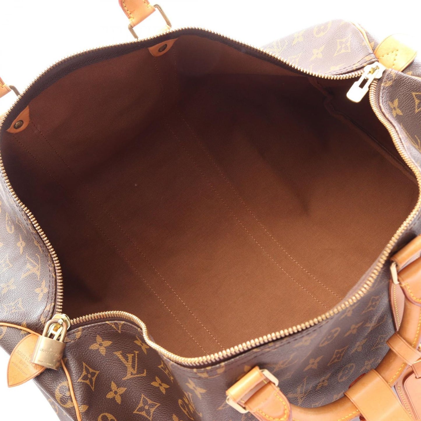 Louis Vuitton Boston Bag Keepall 50 Canvas Leather — view 3