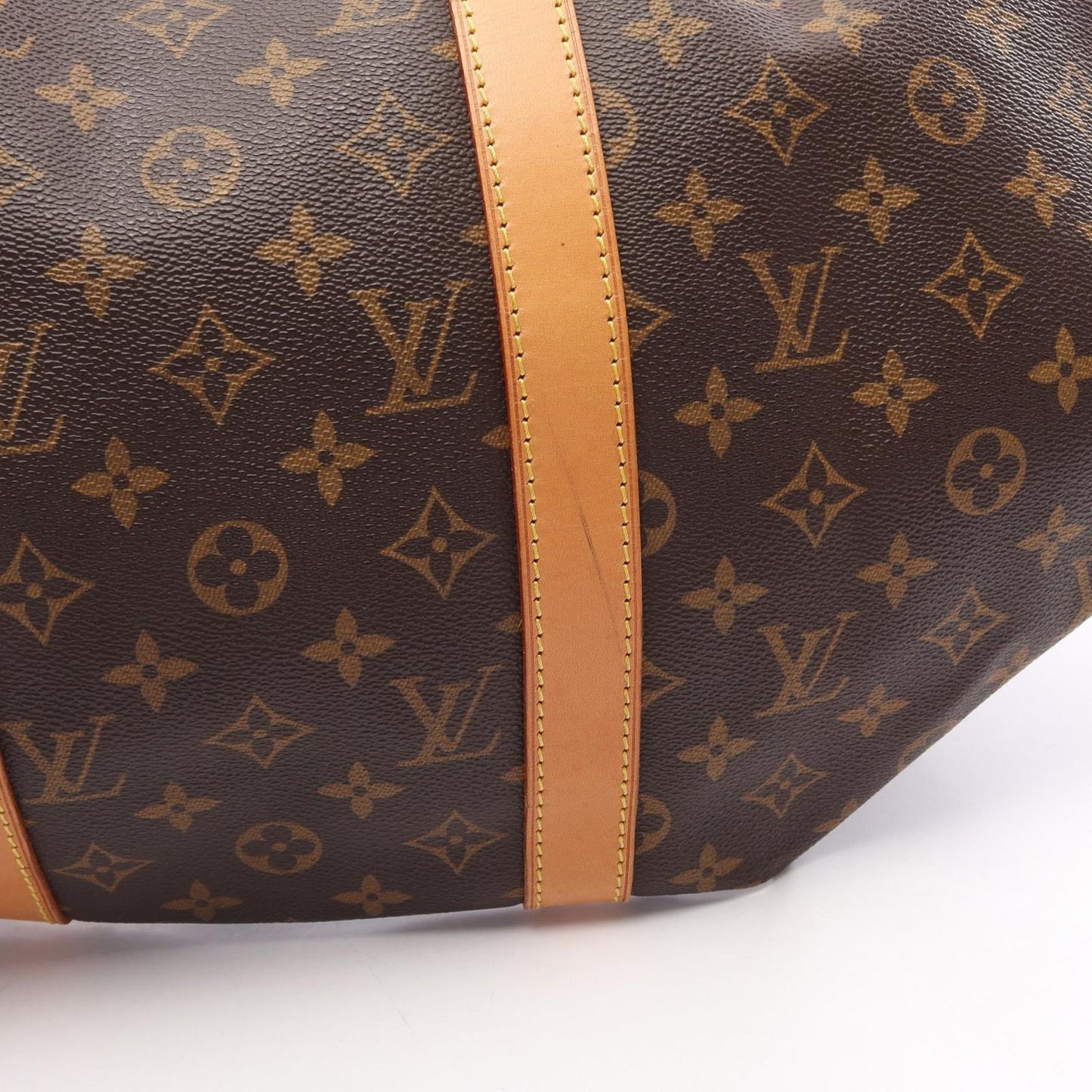 Louis Vuitton Boston Bag Keepall 50 Canvas Leather — view 6