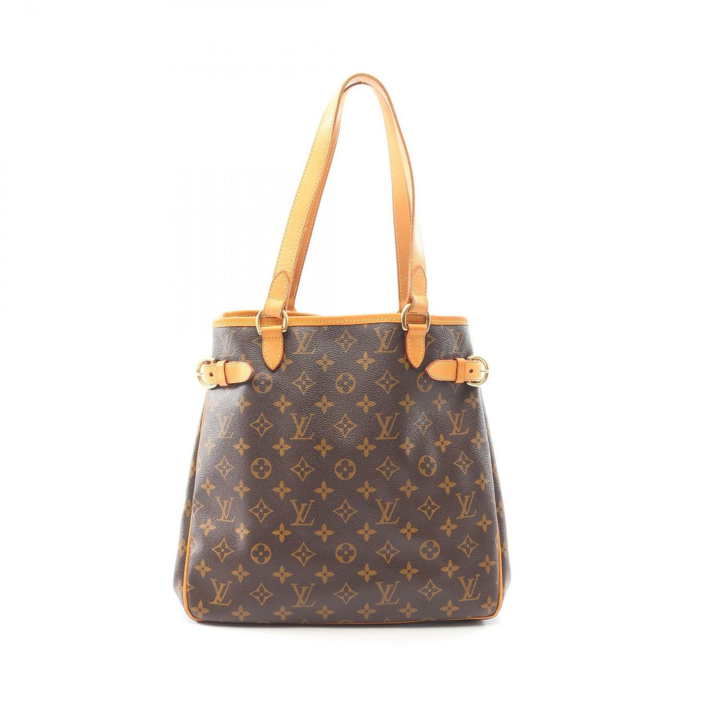 Louis Vuitton Tote Batignolles Vertical Canvas Leather Monogram