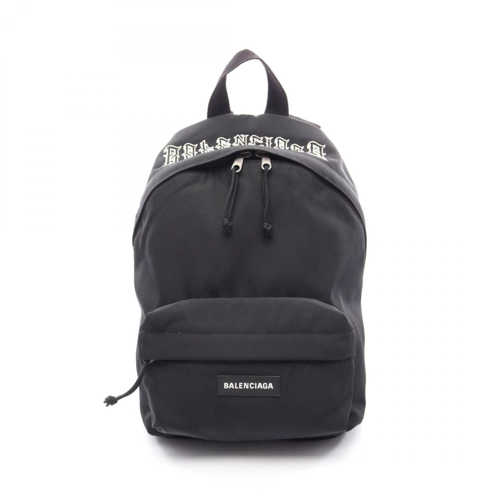 Balenciaga Backpack Tattoo Logo Explorer Black Nylon