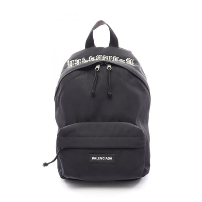 Balenciaga Backpack Tattoo Logo Explorer Black Nylon