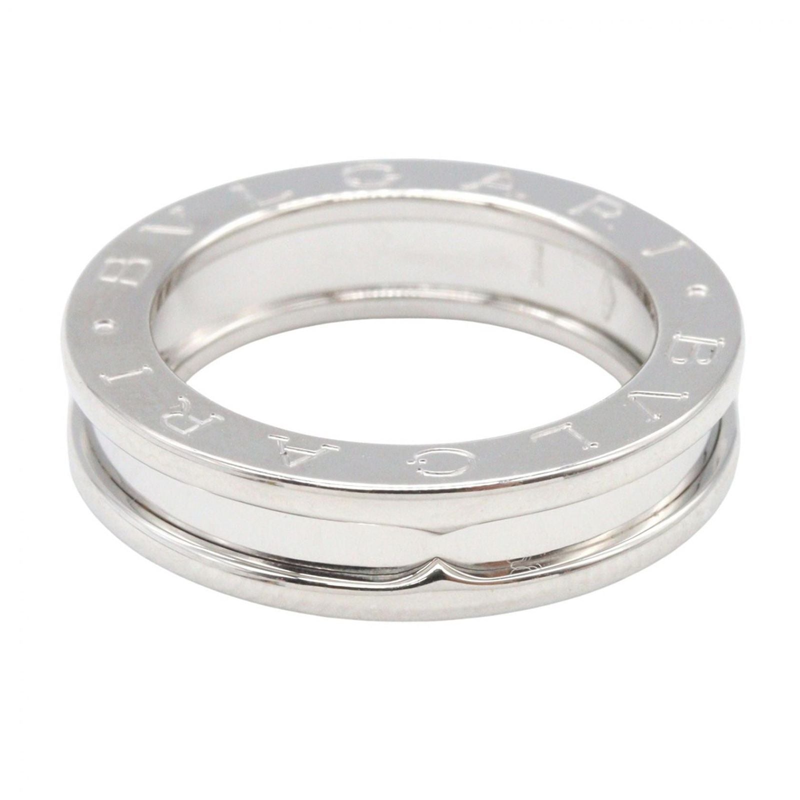 Bvlgari Ring B-zero One Band 18k White Gold — view 2