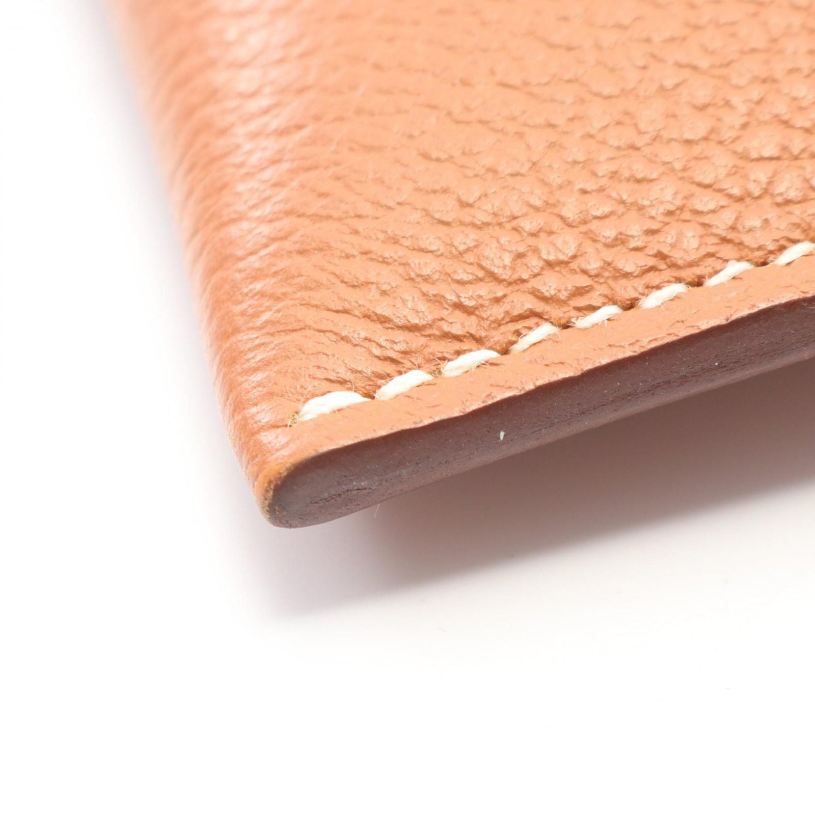 Hermes Card Case Illiade Gold Leather — view 6