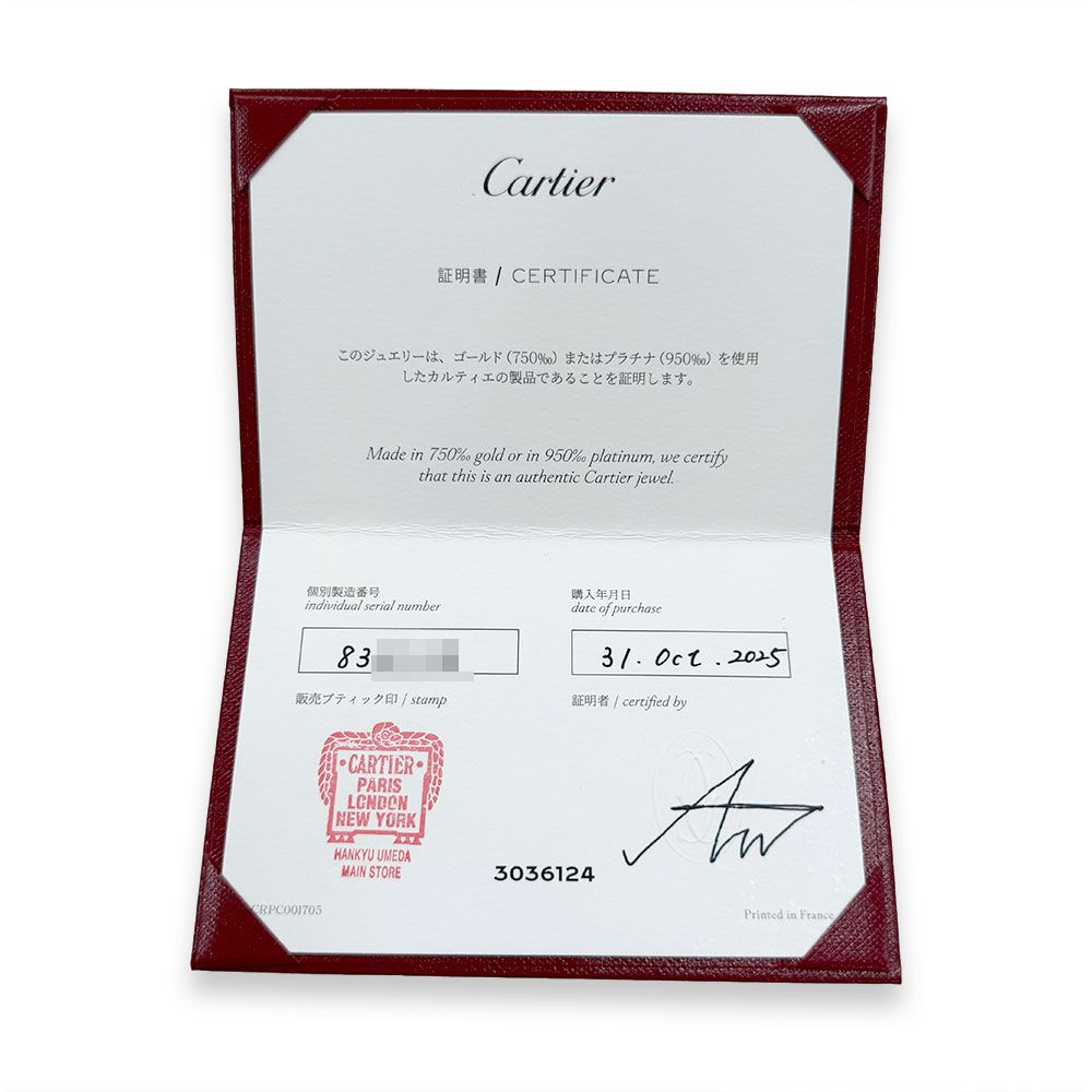 Cartier Damier LM Necklace — view 8