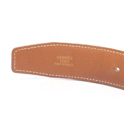 Hermes Belt Constance Noir Gold Reversible Calf — view 4