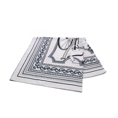 Hermes Scarf Carre Geant 140 les Roues de Phaeton Bandana Silk Juan