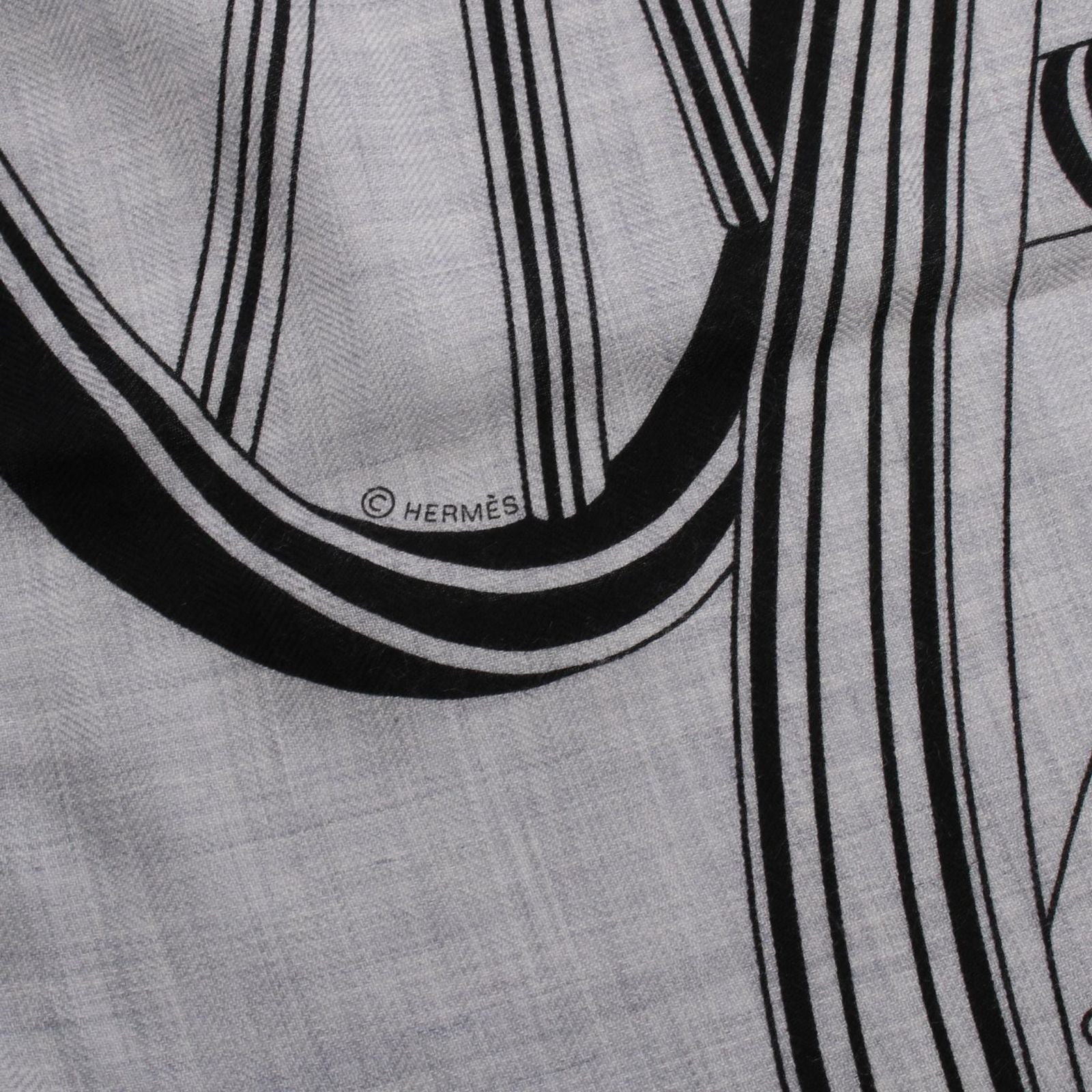Hermes Scarf Carre Geant 140 les Roues de Phaeton Bandana Silk Juan — view 3