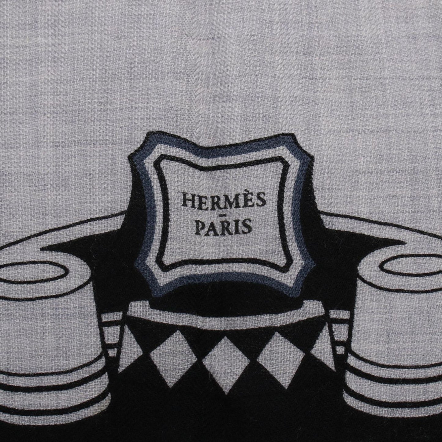 Hermes Scarf Carre Geant 140 les Roues de Phaeton Bandana Silk Juan — view 6